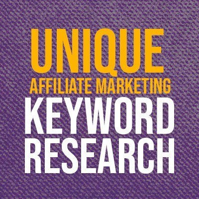 Keyword Research for Affiliate Marketing