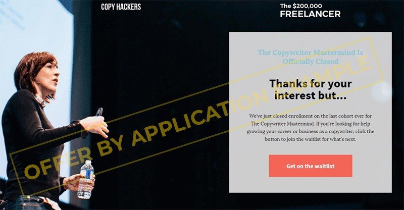 Offer By Application - CopyHackers
